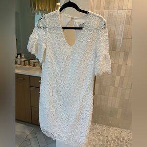 Trina Turk White Lace Dress